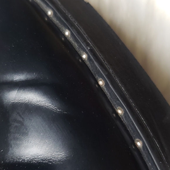 ZARA Trafaluc Heeled Blucher Studded Lace-Up Oxford Shoes 39 8 - Picture 11 of 15